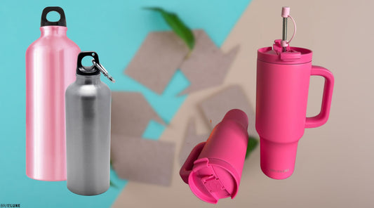 How to Choose Between Aluminum and Steel Bottles - BriteLune