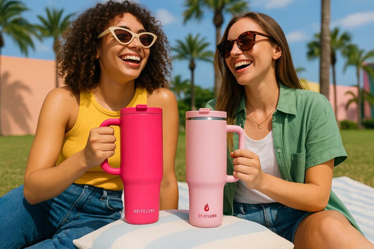 How to Choose & Style Hot Pink vs Tea Rose Tumblers - BriteLune