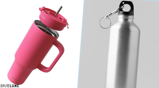 How to Identify Aluminum vs Stainless Steel Water Bottle - BriteLune