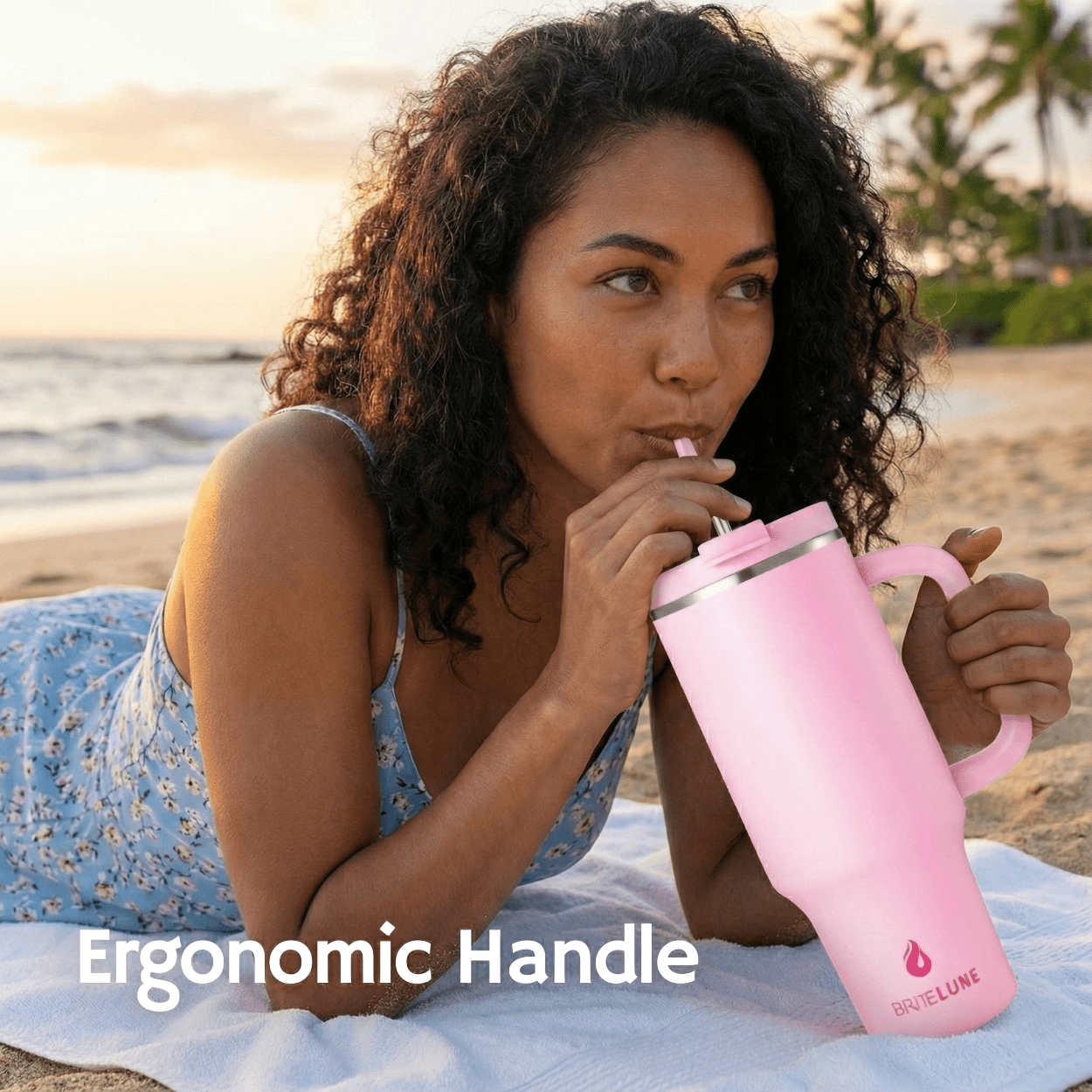 40oz Leakproof Insulated Tumbler - BriteLune