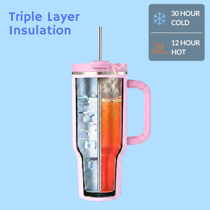 40oz Leakproof Insulated Tumbler - BriteLune