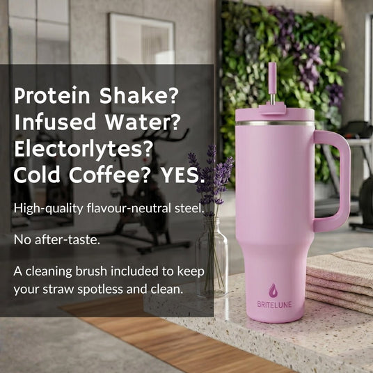 40oz Leakproof Insulated Tumbler - BriteLune