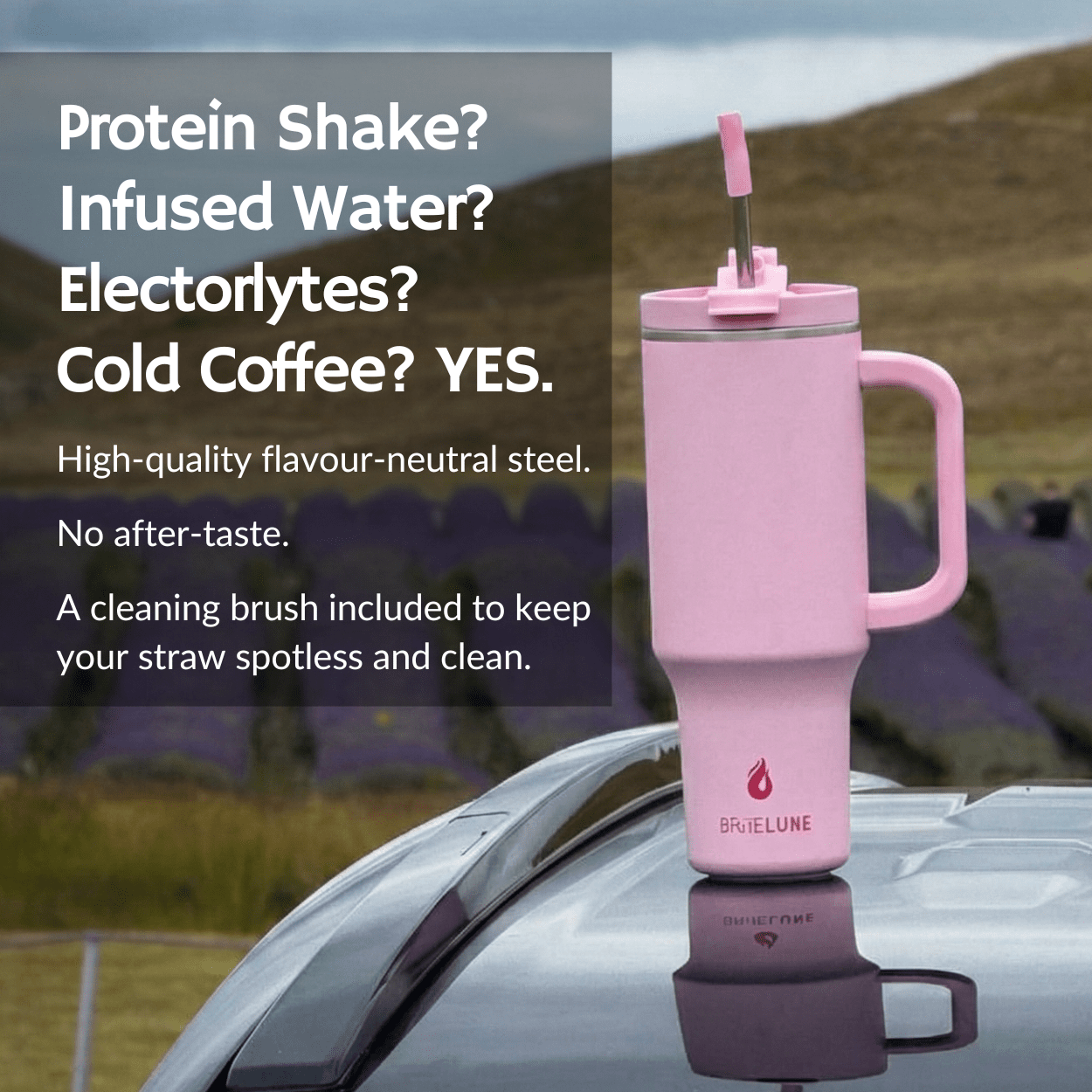 40oz Leakproof Insulated Tumbler - BriteLune