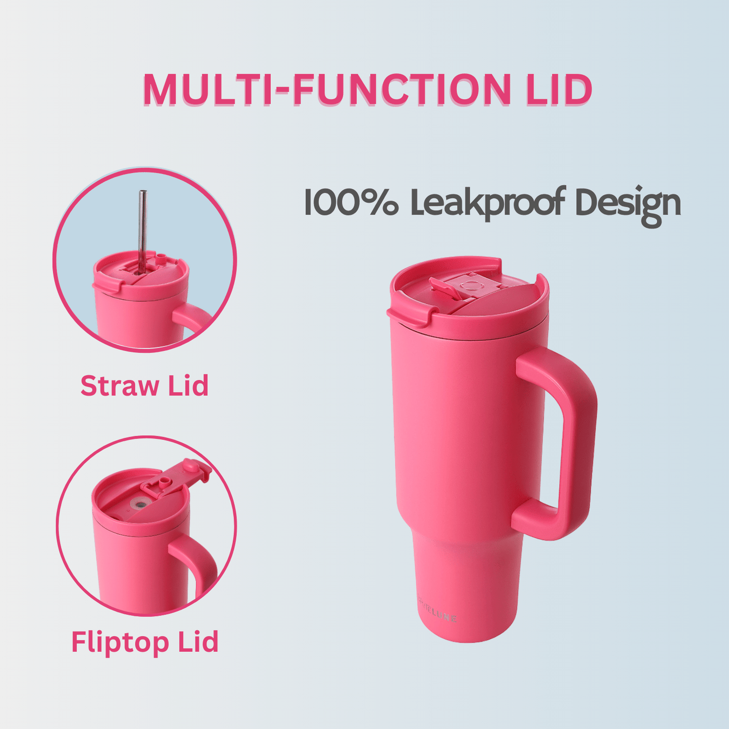 Fluer 40oz All - Drink Tumbler - BriteLune