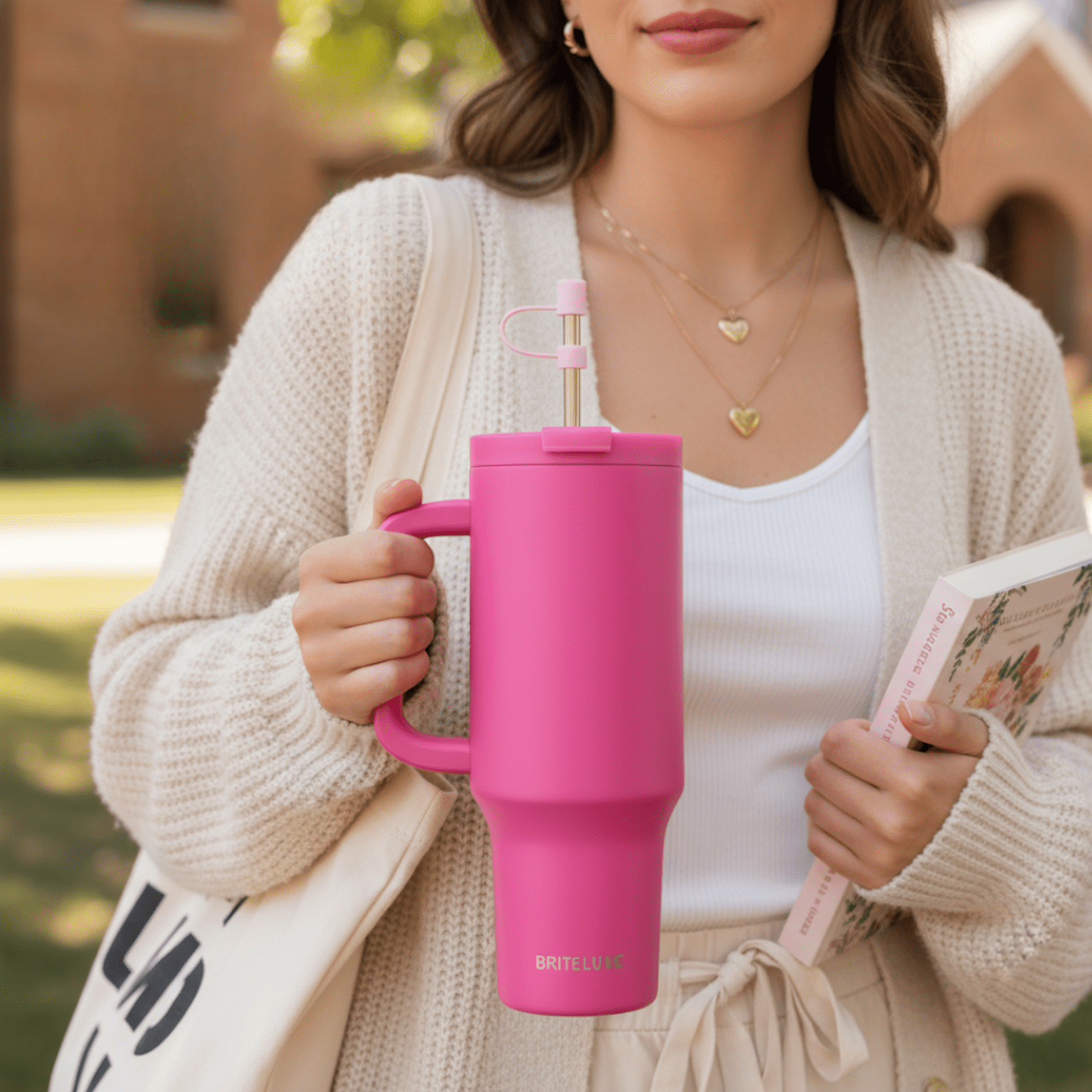 Leak - Proof Insulated Tumbler, 40oz - BriteLune